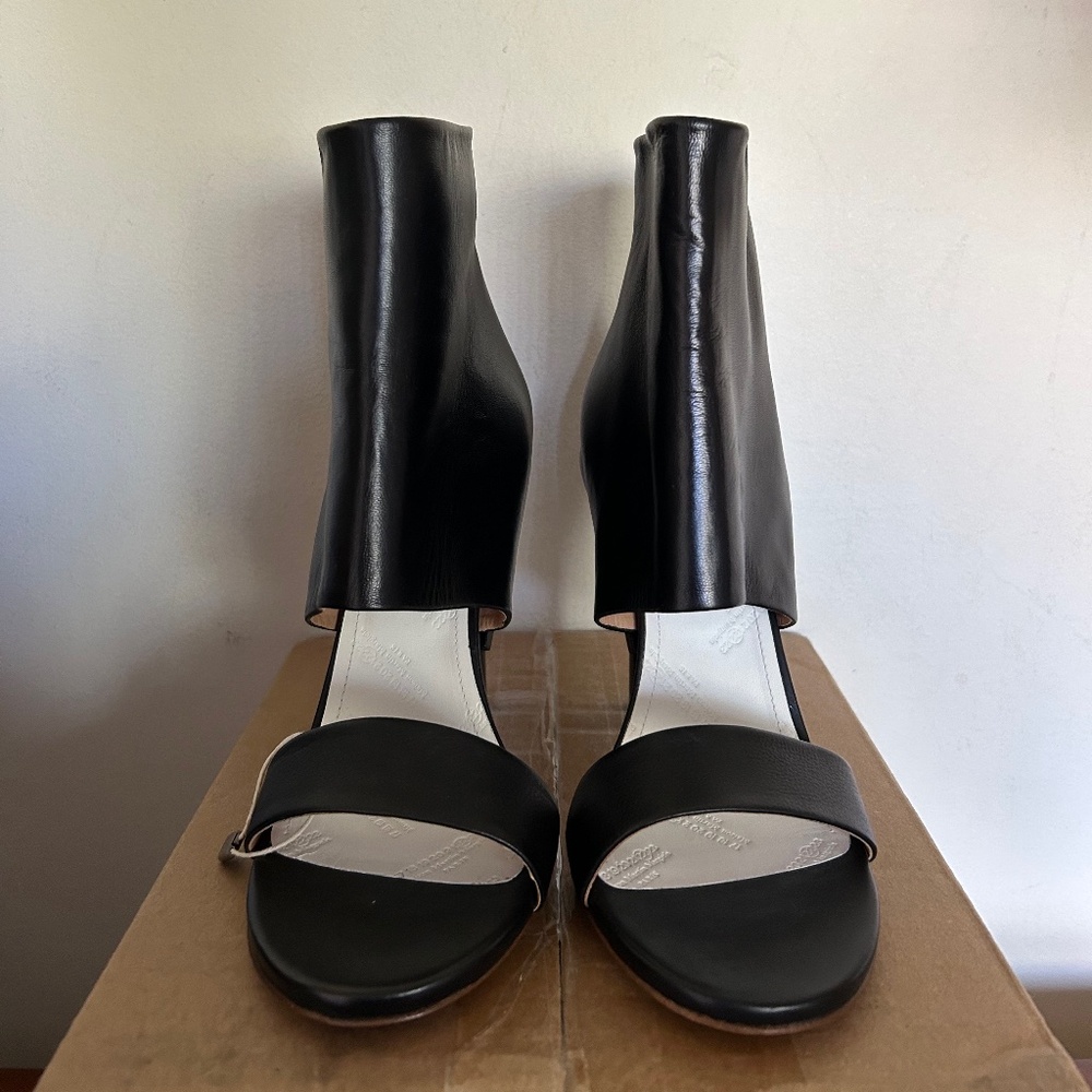BNWOB Maison Martin Margiela Leather High-Heel Sandal/boot Size EU 39 / US 9